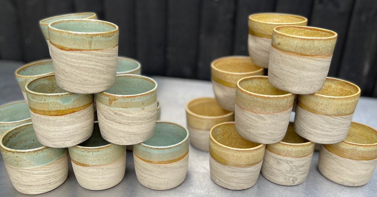 Marble toasted teal mug