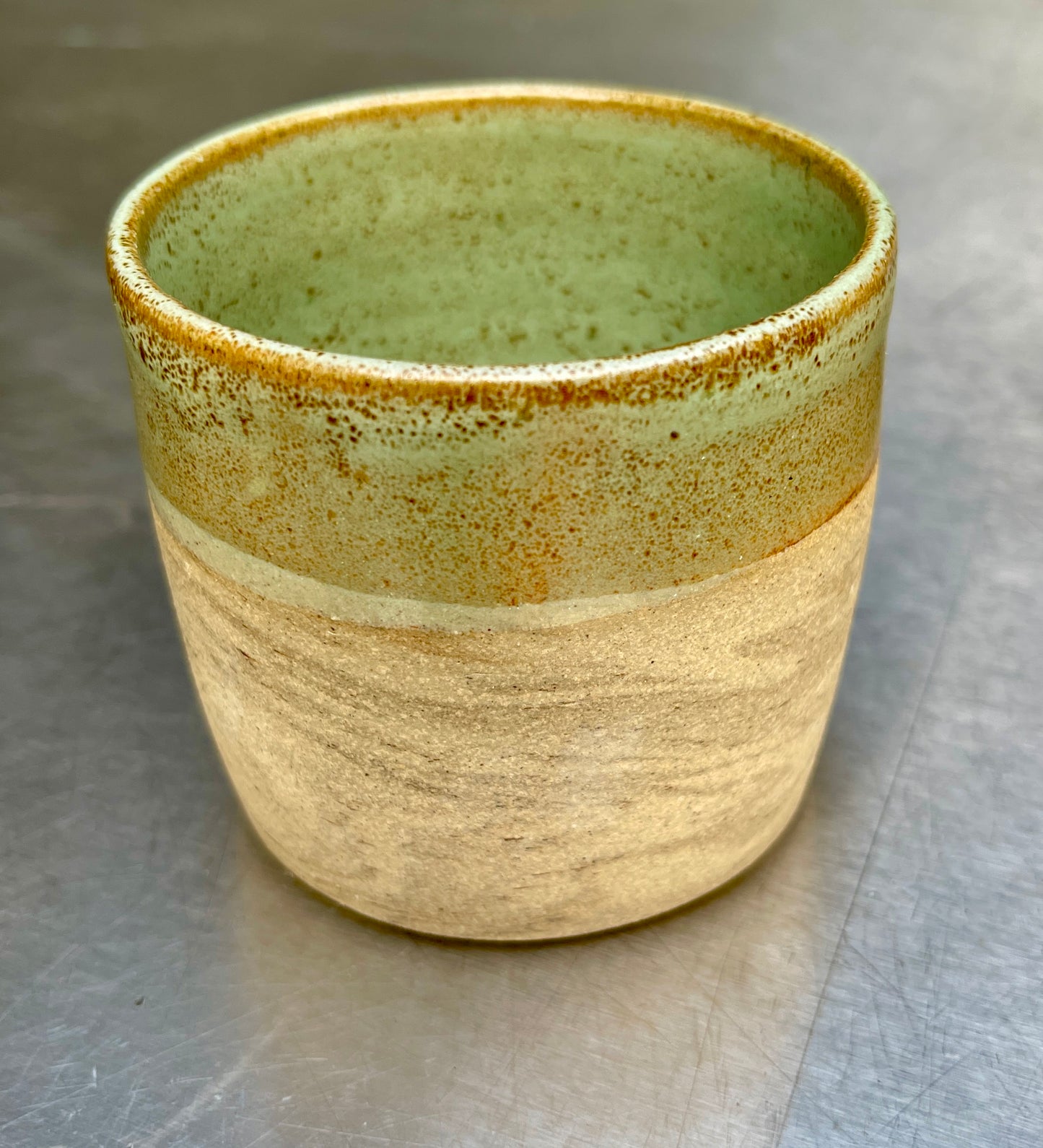 Marble toasted teal mug