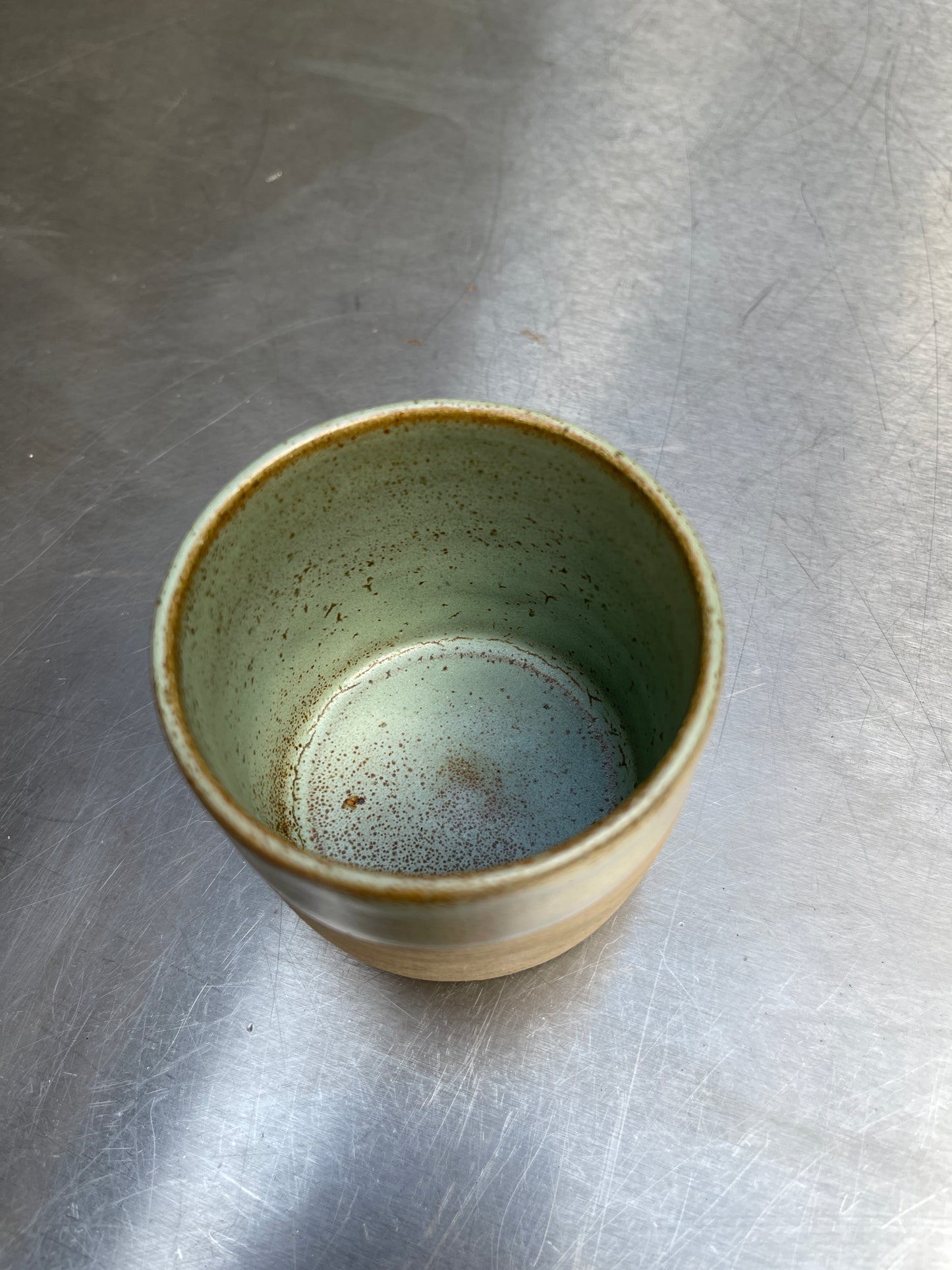 Marble toasted teal mug