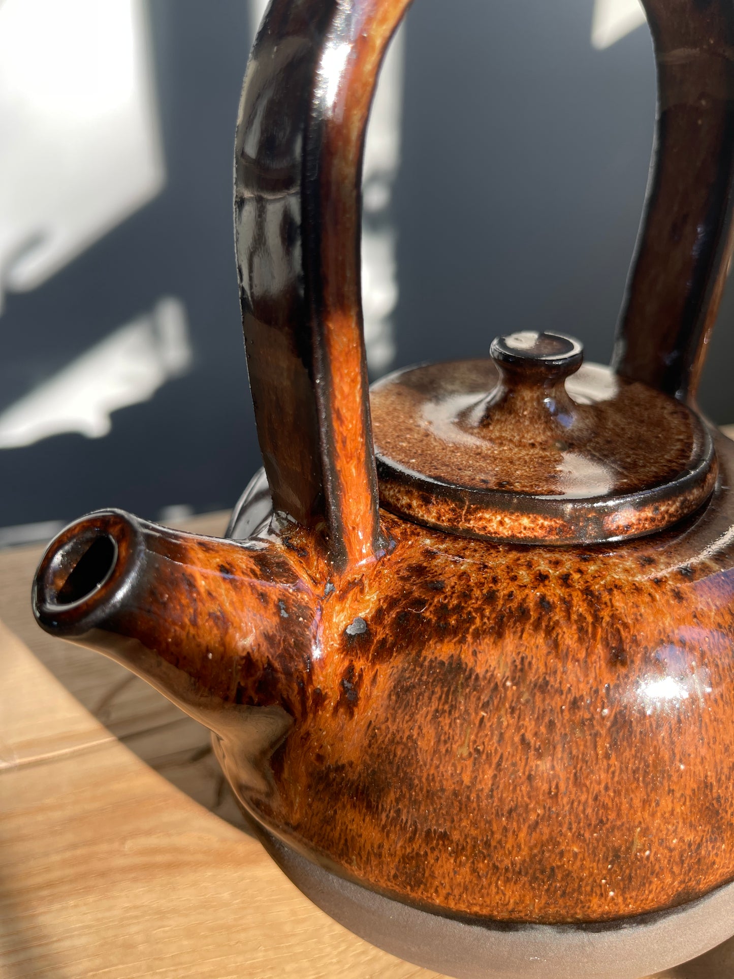 Big brown Betty teapot