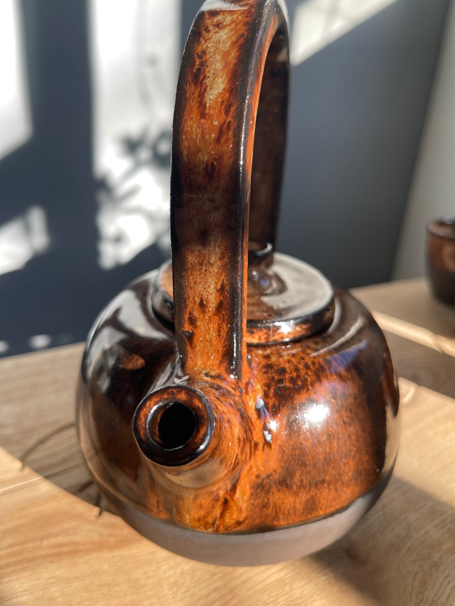 Big brown Betty teapot