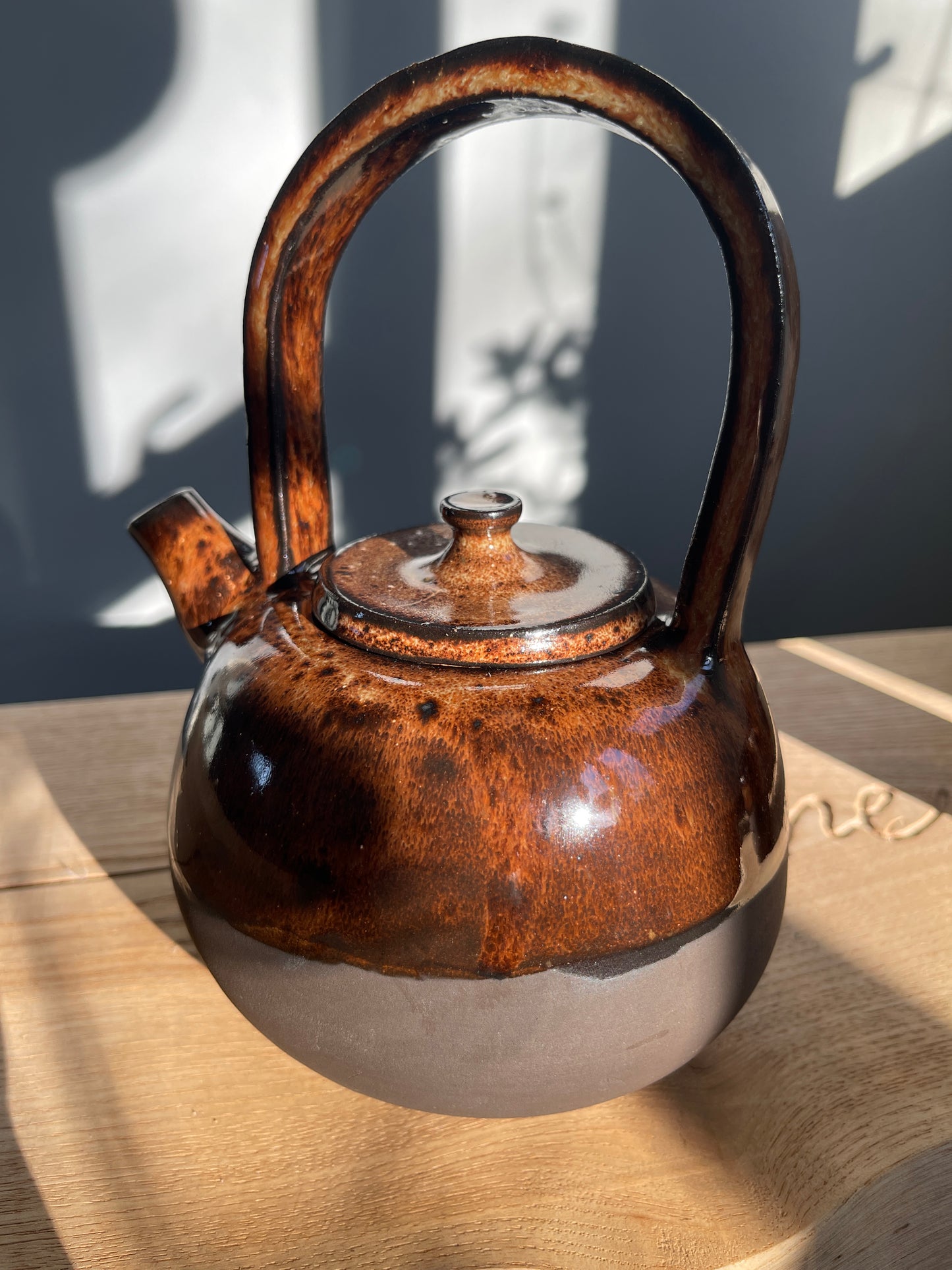 Big brown Betty teapot