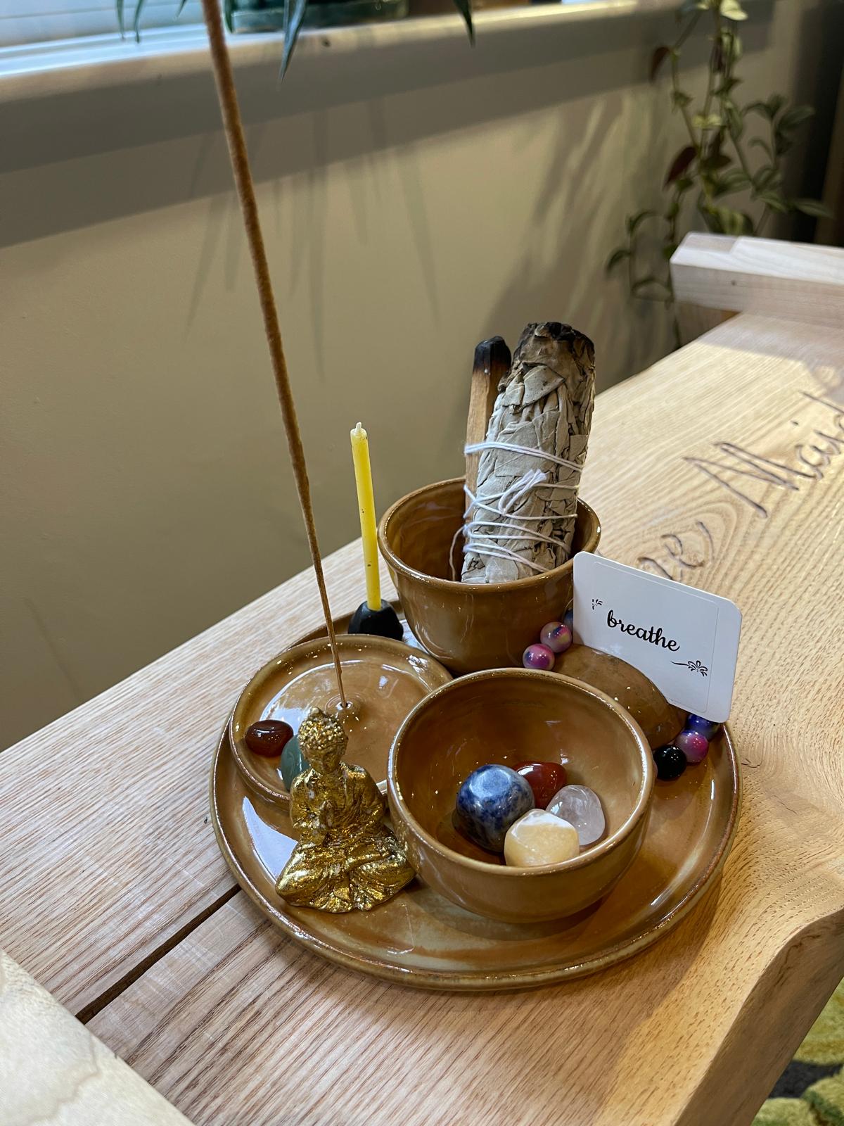 Warm Sand meditation set
