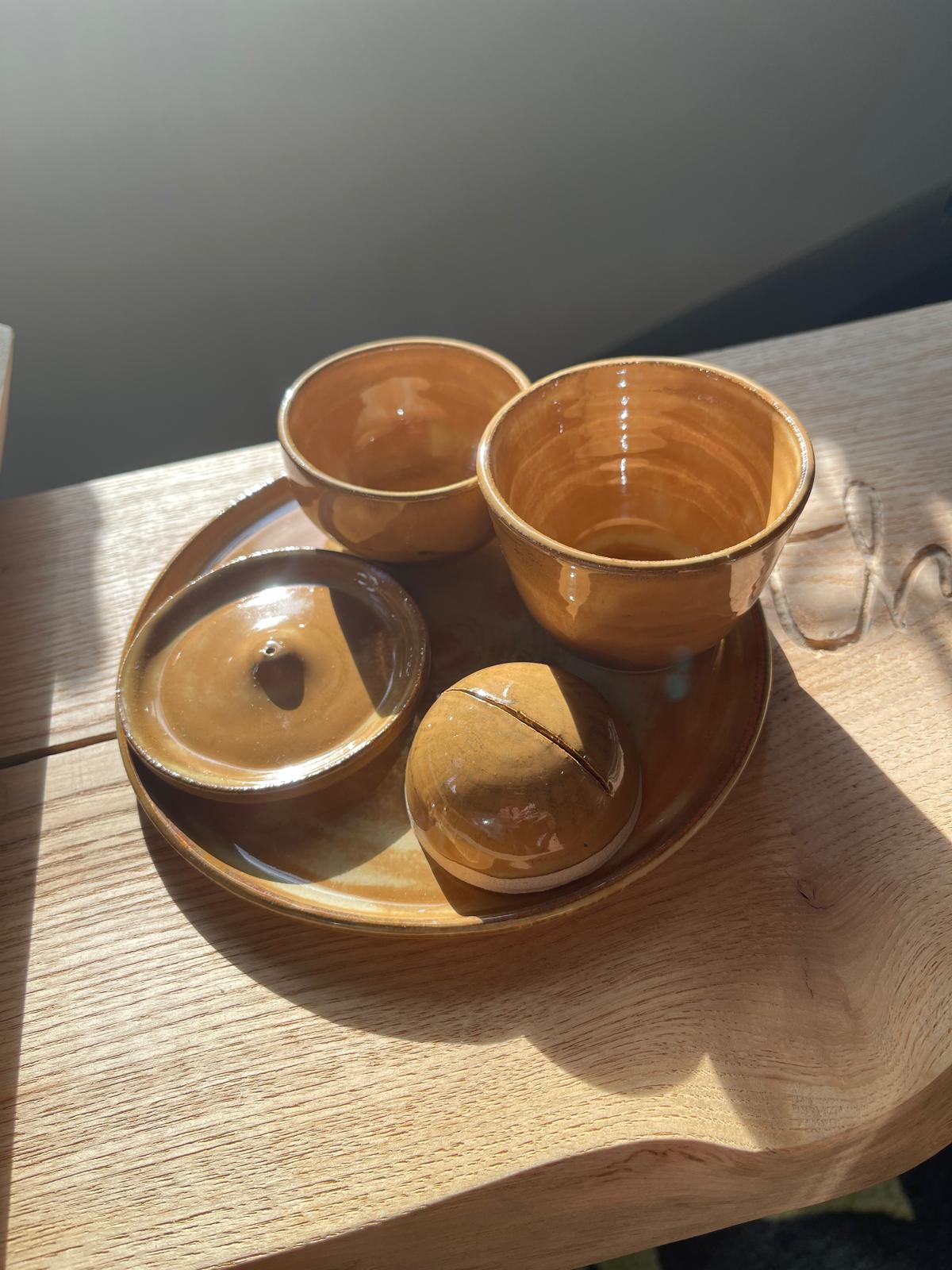 Warm Sand meditation set